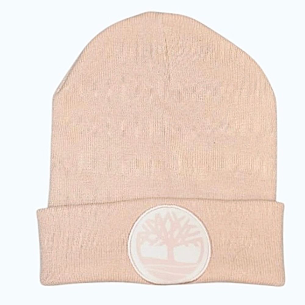 Timberland‎ Contrast Tree Beanie Hat- Blush
